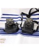 Pair of Tefillin Gassot - Ox-Neck Skin - Ashkenazi Ktav Ari Version